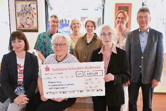 1000 Euro aus dem Nachlass der Malerin Erika Demmeler